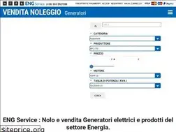 Sites similar to venditanoleggiogeneratori.it