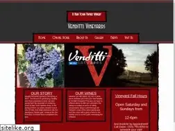 Sites similar to vendittivineyards.com