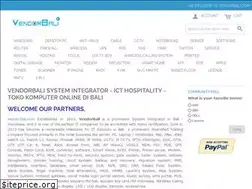 Sites similar to vendorbali.com