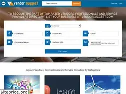 Sites similar to vendorsuggest.com