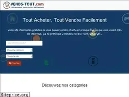 Sites similar to vends-tout.com