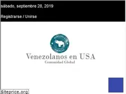 Sites similar to venezolanosenusa.net