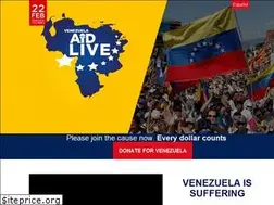 Sites similar to venezuelaaidlive.com