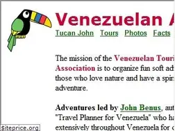Sites similar to venezuelanadventures.com