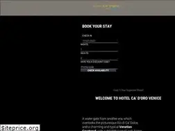 Sites similar to venicehotelcadoro.com