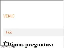Sites similar to venio.info