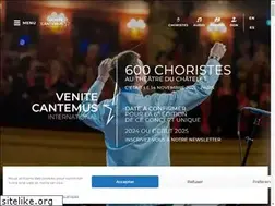 Sites similar to venitecantemus.com