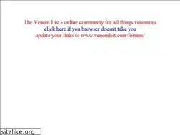 Sites similar to venomlist.com