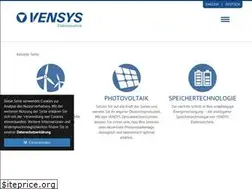 Sites similar to vensys-elektrotechnik.de