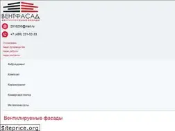Sites similar to vent-fasad.pro