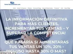 Sites similar to venta-basesdedatos.com