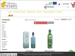 Sites similar to ventaceitedosierradesegura.com
