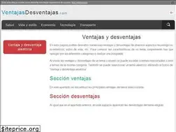 Sites similar to ventajasdesventajas.com