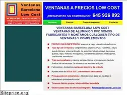 Sites similar to ventanasbarcelonalowcost.com