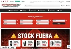 Sites similar to ventaneumaticos.com