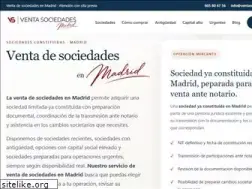 Sites similar to ventasociedadesmadrid.com