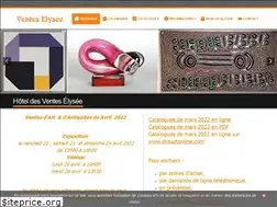 Sites similar to ventes-elysee.com