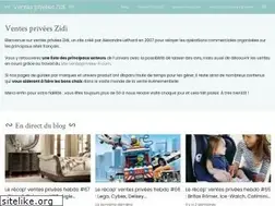 Sites similar to ventes-privees-zidi.fr