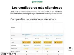Sites similar to ventiladoressilenciosos.com