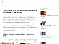 Sites similar to ventilateur-processeur.com