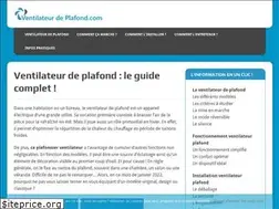 Sites similar to ventilateurdeplafond.com