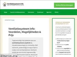 Sites similar to ventilatiesysteeminfo.be