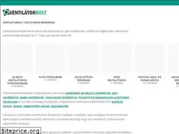 Sites similar to ventilatorbolt.hu