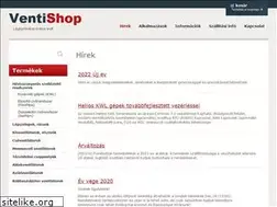 Sites similar to ventishop.hu