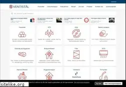 Sites similar to ventistal.no