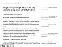 Sites similar to ventos-baidare.lt