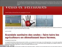 Sites similar to ventsetterritoires.blogspot.com