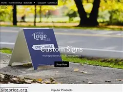 Sites similar to venturasigns.com