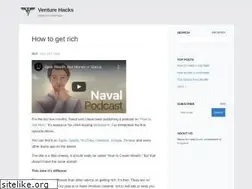 Sites similar to venturehacks.com