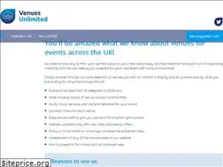 Sites similar to venuesunlimited.co.uk