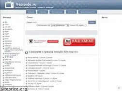 Sites similar to vepisode.ru