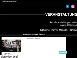 Sites similar to veranstaltungenkoeln.de