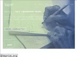 Sites similar to verasmathematicworld.org