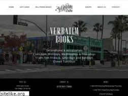 Sites similar to verbatim-books.com
