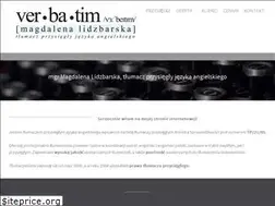 Sites similar to verbatim-tlumaczenia.pl