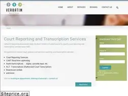Sites similar to verbatimreportingservices.com