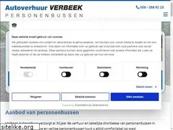 Sites similar to verbeekautoverhuur.nl
