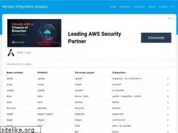 Sites similar to verbes-irreguliers-anglais.fr
