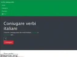 Sites similar to verbi-italiani.info