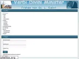 Sites similar to verbidiviniminister.nl