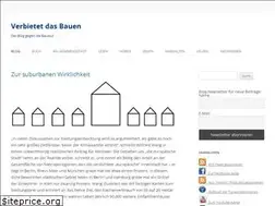 Sites similar to verbietet-das-bauen.de