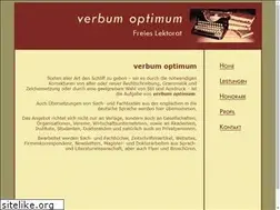 Sites similar to verbum-optimum.de