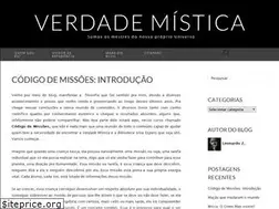 Sites similar to verdademistica.wordpress.com