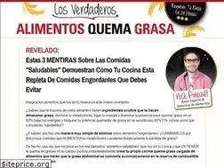 Sites similar to verdaderosalimentosquemagrasa.com