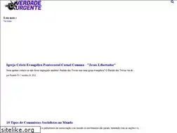 Sites similar to verdadeurgente.com.br