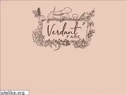 Sites similar to verdantfare.com